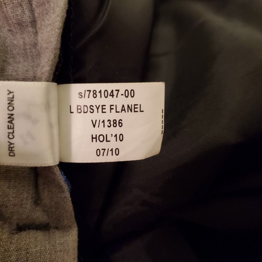 Banana Republic slacks sz 8 short The Logan Fit Stretch‎ Wool Office Work Career - Picture 11 of 12